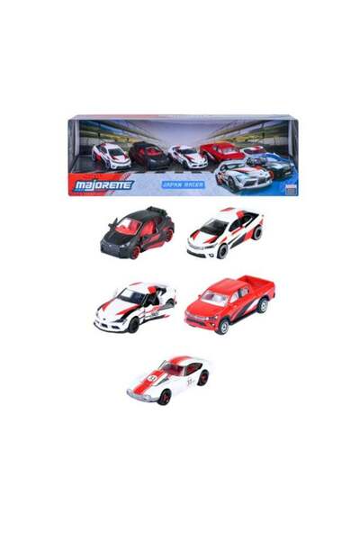 Generic Majorette Japan Racer 5 Diecast Giftpack, 5 Officially Licensed Toyot...