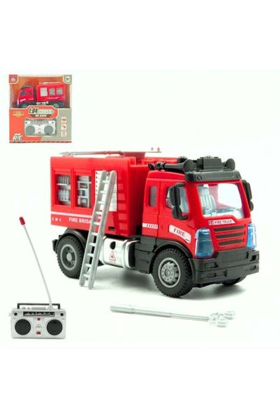 Generic Mini Machines Remote Control Power Hauler Fire Rescue - Water Cannon ...