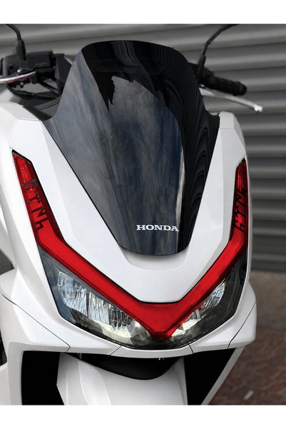 Banxtre Honda PCX Deluxe için Göktürkçe Türk Yazılı Far Filmi Far Tasarım Fil...