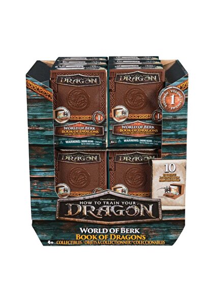 Generic DreamWorks How to Train Your Dragon Mini Collectible Book of Dragons ...