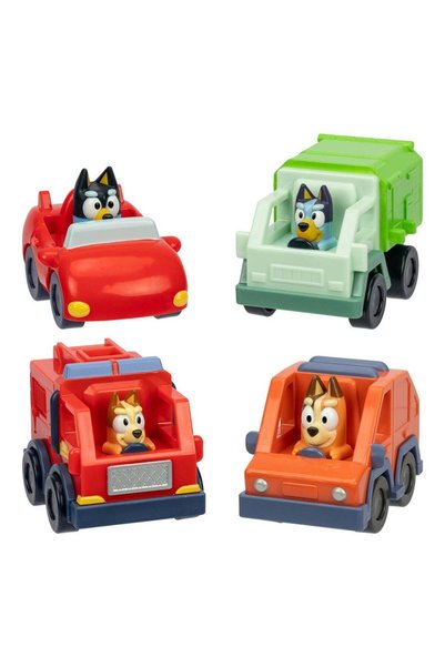 Generic Bluey Mini Racer S12 (Assorted, 5 x 3 x 4 cm)