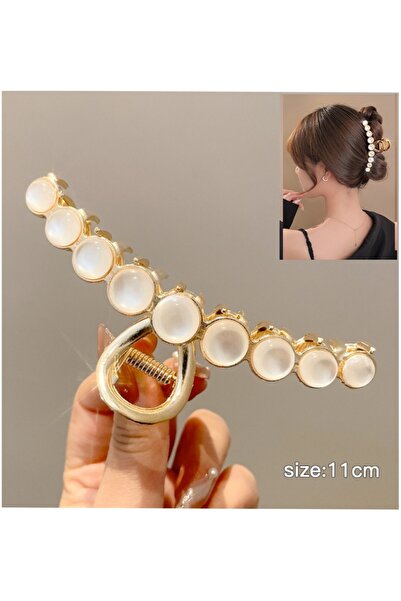 NEW HİLL 11 cm Metal Clasp with Stones