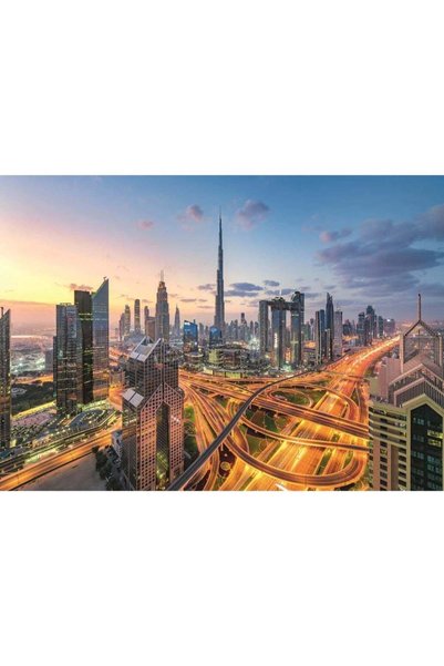 Generic Ravensburger Dubai Skyline 1000 Piece Jigsaw Puzzle â€“ Premium Quali...