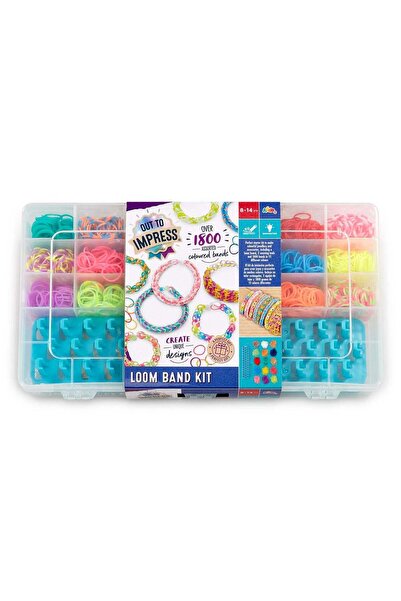 Generic Addo Out to Impress Loom Bands Kit | Bracelet, Necklace, Ring Making ...
