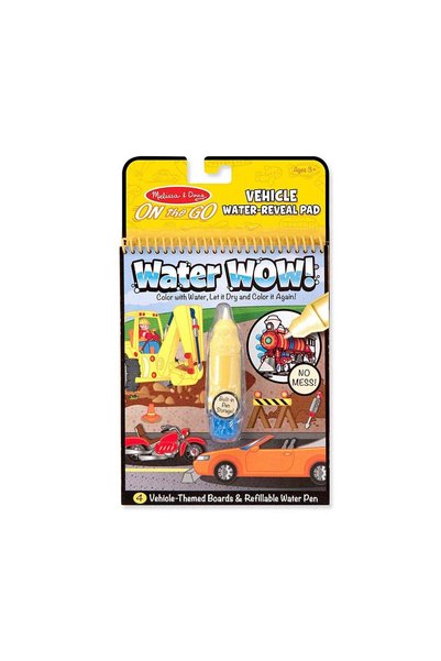 Generic Melissa & Doug Water Wow Vehicle Water-Reveal Pad