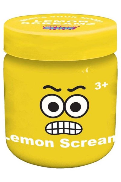 Generic SlimeTime Funny Face, 200g Slime (3+) - Lemon Screamz