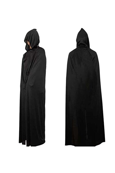 Generic BrainGiggles Unisex Black Death Hooded Cape Halloween Costume, Vampir...