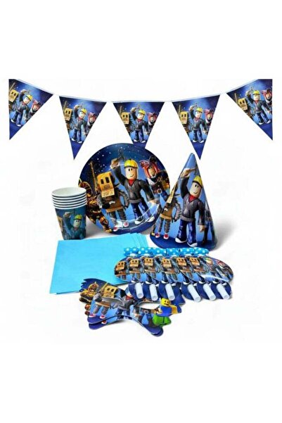 Generic 37 Pieces Roblox Party Decoration Set – Complete Birthday Supplies Ki...