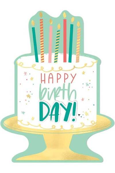 Generic Happy Cake Day Cardboard Sign