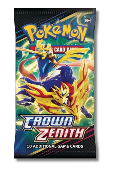 Generic Pokémon TCG Sword & Shield—Crown Zenith Booster Pack, 10 Trading Card...