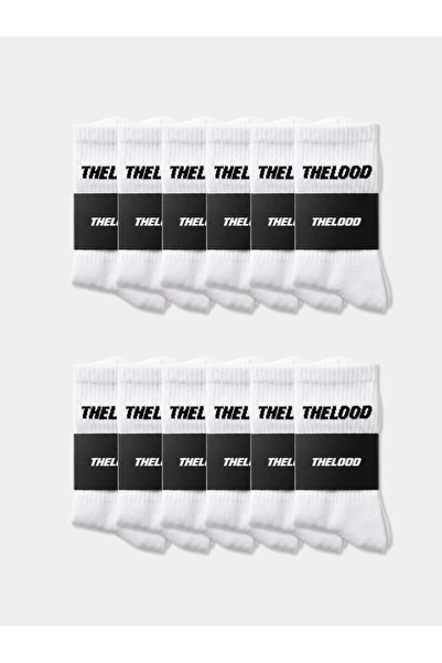 Thelood 12-Pack of Written Long Socks