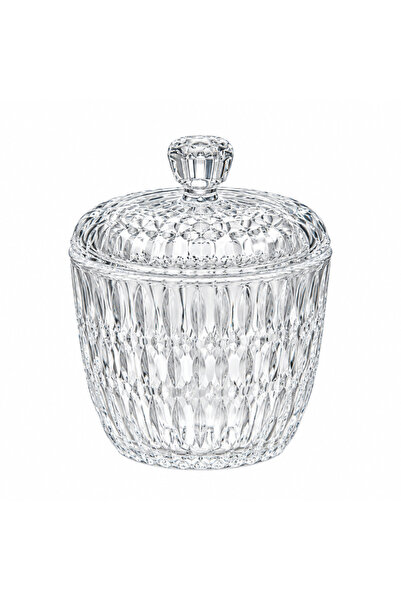 AKDC Glass Sugar Pot with Lid - 350ml