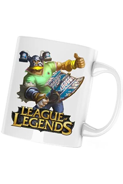 INOVATIX Cana League of Legends Olaf LoL eSport Gaming, alba, 330 ml