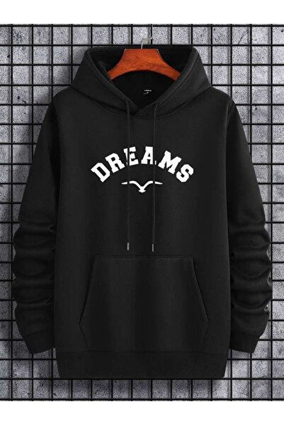 Vordevia Design Printed Cotton 3 Thread Threaded Oversize Sweatshirt