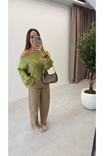 MELLOW Sweater with Folded Sleeves Detail