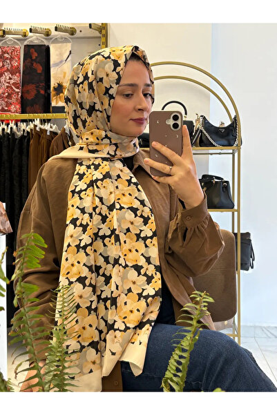 Alfa Silk Şal Çiçek Desen