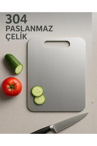 Paslanmaz Çelik Kesme Tahtası