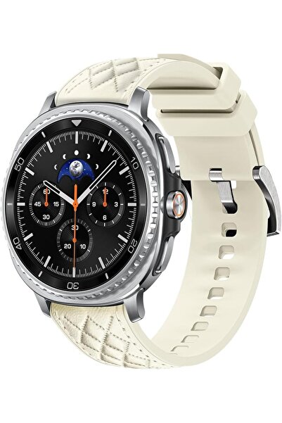 GENERAL Diamond Pattern Leather Straps Compatible with Samsung Galaxy Watch 9...
