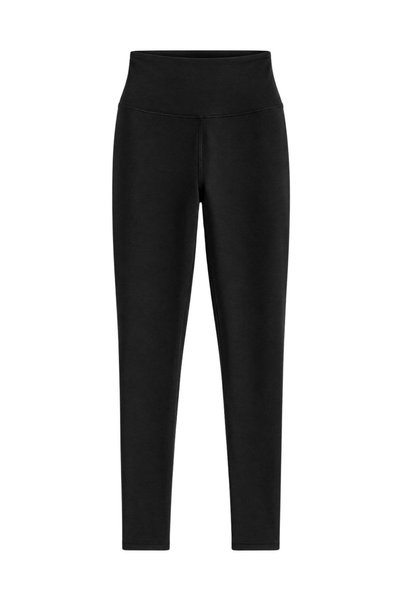Vadon 1059 Women's High Waist Gathering Premium Basic Leggings Black