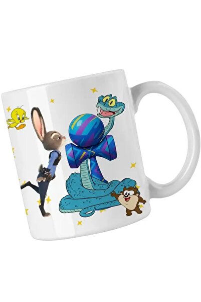 INOVATIX Kendama Mug Zootopia Gary Judy Policeman Snake Rabbit