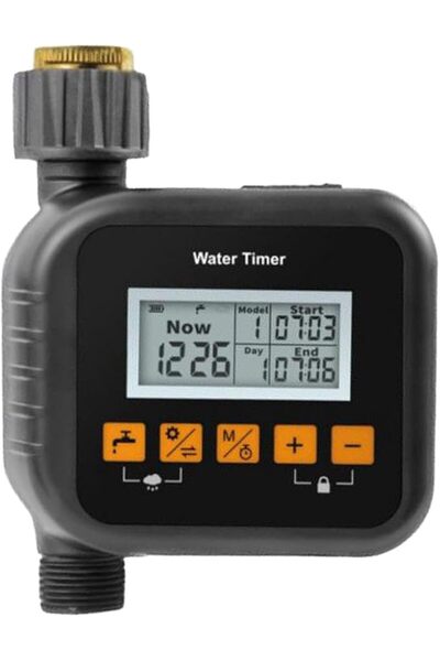 Jeyssui Irrigation Timer, Programmable Drip Irrigation Timer and Sprinkler Co...