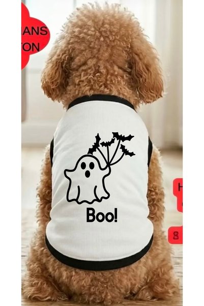 Barneystore Kedi Köpek Cadılar Bayramı Özel Atlet