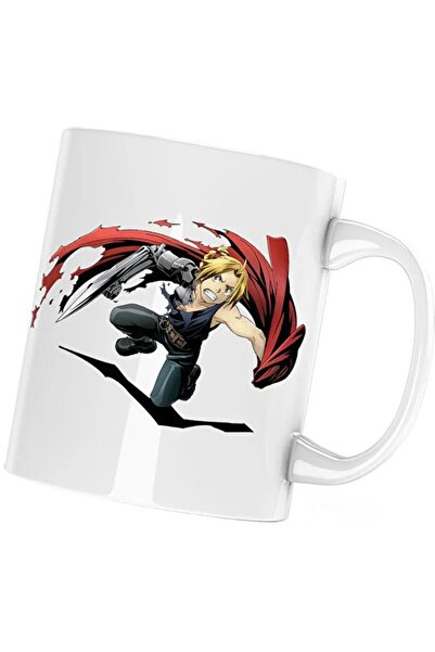 INOVATIX Кана Едуард Елрик Fullmetal Alchemist Divine Gate, бяла, 330 мл
