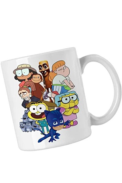 INOVATIX Чаша StuGo Tung Sahur Lemmings с баба Зелена маймунка Джордж Пижама ...