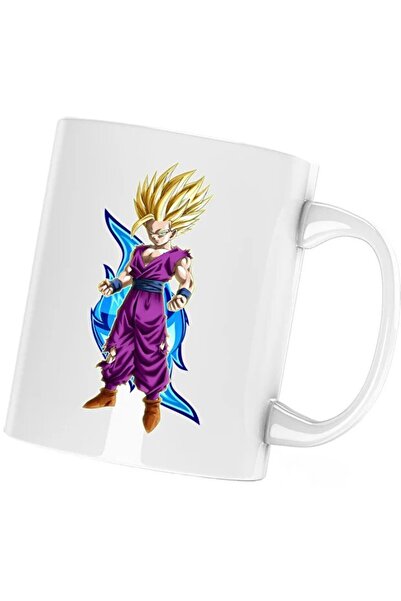 INOVATIX Cana Dragon Ball Z Gohan Youtuber Gamer, albă, 330 ml