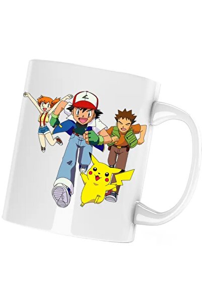 INOVATIX Cana Pokemon Ash Brook Card Sword, alba, 330 ml