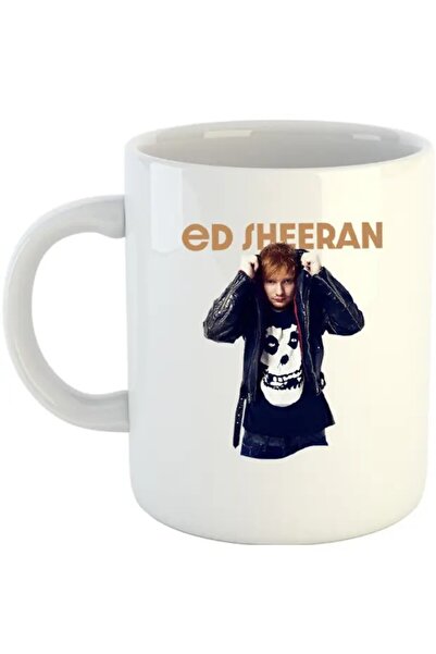 INOVATIX Cana Ed Sheeran Musician Pop Dance Party Divide, albă, 330 ml