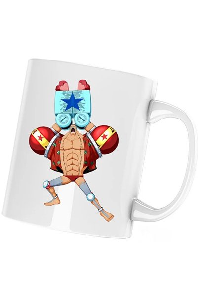 INOVATIX Cana One Piece Cyborg Frankie Unlimited Red One, alba, 330 ml
