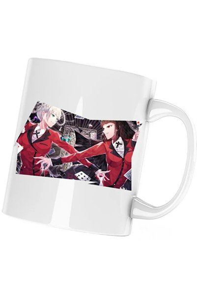INOVATIX Cana Kakegurui Compulsive Gambling Anime, λευκό, 330 ml