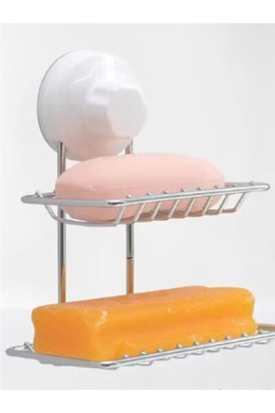 DRAMA HOME 2 Tier Soap Holder, Rustproof Stainless Steel Soap Holder for Show...