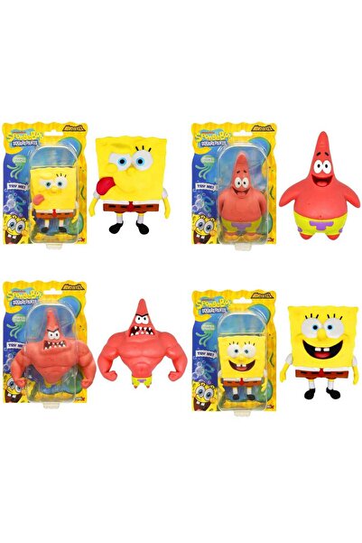 Sunman Monster Flex Sünger Bob Süper Esnek Uzayan Figür (Sürpriz Model)