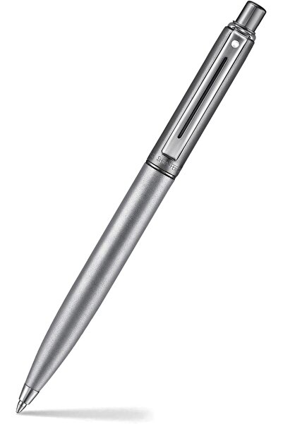 Sheaffer Sentinel Ballpoint Pen Satin Lead Gray Silver