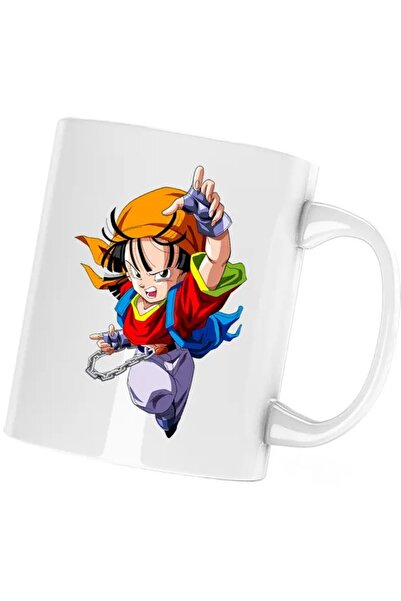 INOVATIX Cana Dragon Ball Z Pan Gohan KungFu Girl, alba, 330 ml