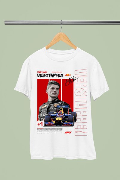 MAGORS Max Verstappen Baskili Cotton Short Sleeve Regular Fit F1 T-Shirt