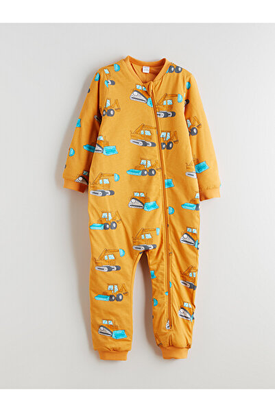 LC Waikiki Alita City Lcw Eco Yellow 1.6 Tog Printed Baby Boy Sleeping Bag wi...