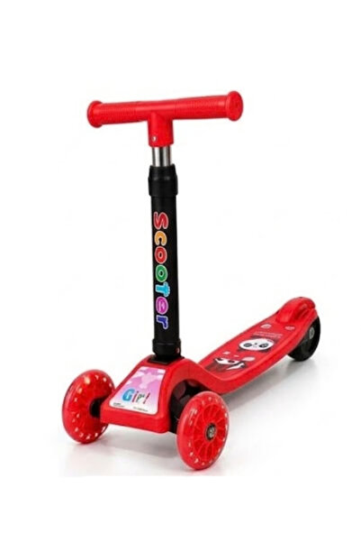 Generic Brand Kids' Three-Wheel Scooter with Colorful and Safe Design – Multi...