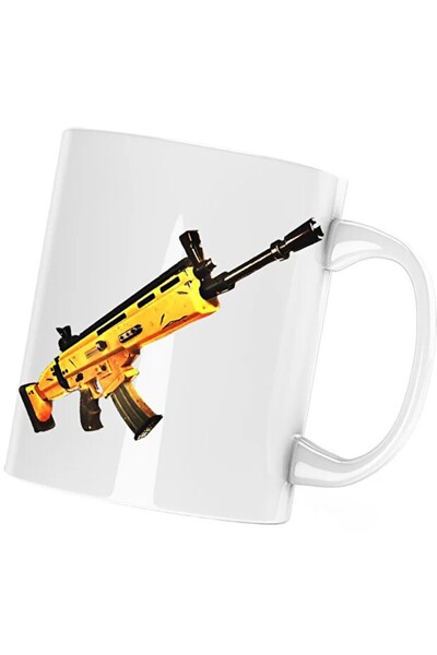 INOVATIX Cana Scar Fortnite Battle Royale, albastru, 330 ml