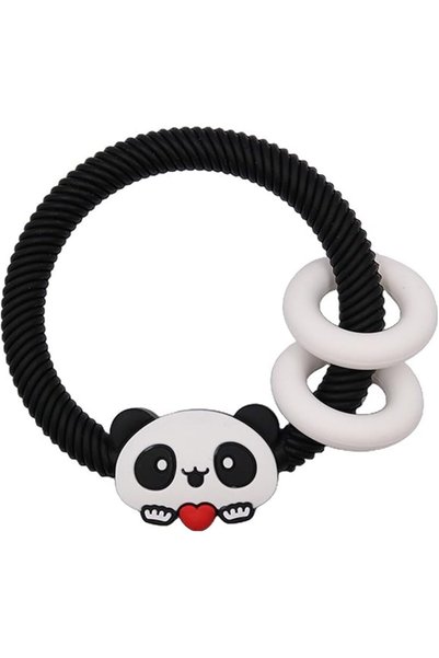 GENERAL 1PCS Baby Teething Ring, Halloween Panda Baby Chewing Teething Ring
