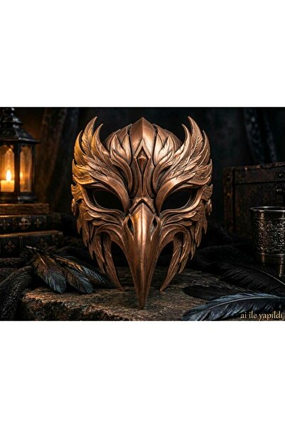 Cadılar Bayramı Korkunç Maske - Kartal