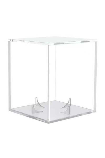 Generic Acrylic Baseball Display Case Clear Cube Holder, Dust-Proof Stackable...