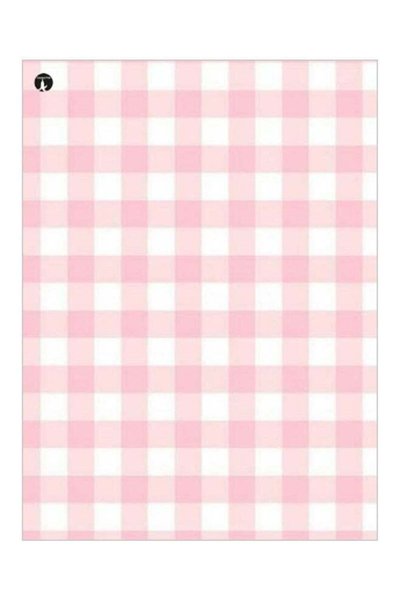Generic Printed Decorative Plate Pink/White 15 x 20cm