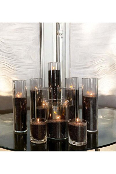 Generic Wax Sand Candle Kit 500g with 15 Cotton Wicks – DIY Refillable Candle...