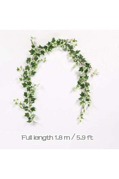 Generic Artificial Silk Ivy Garland, Fake Green Leaf Hanging Plant for Wall, ...