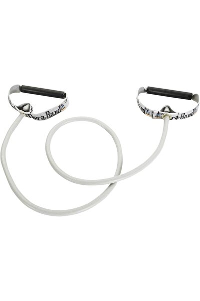 THERABAND Professional Latex Resistance Tubing with Handles For Upper-Body Ex...
