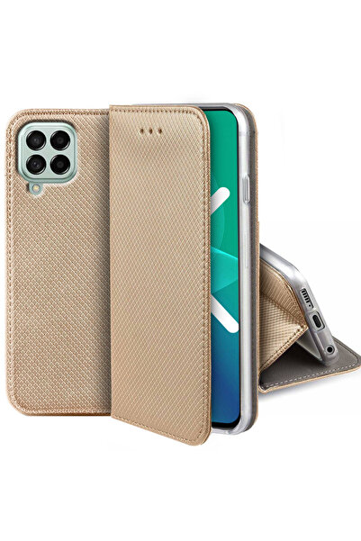 ERBORD Husă magnetică inteligentă pentru Samsung Galaxy M53 5G, Auriu