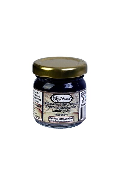 Koza Sanat Geleneksel Ebru Boyası 40cc GLN-590-1 Pigment Lahor Çiviti